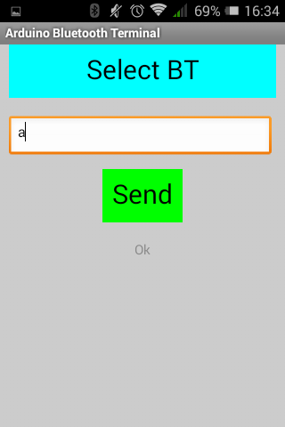 Arduino Bluetooth App