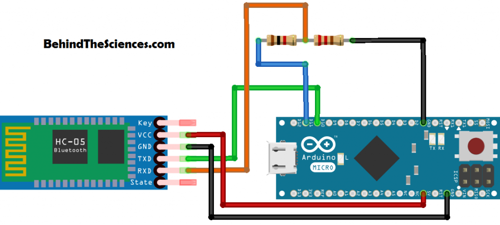 HC-05 Connections