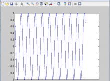Cosine A, shifted, frequency of 10 Hz