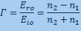 reflection-coefficient