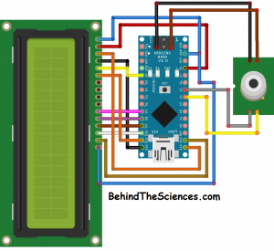 Thermopile LCD Schematics