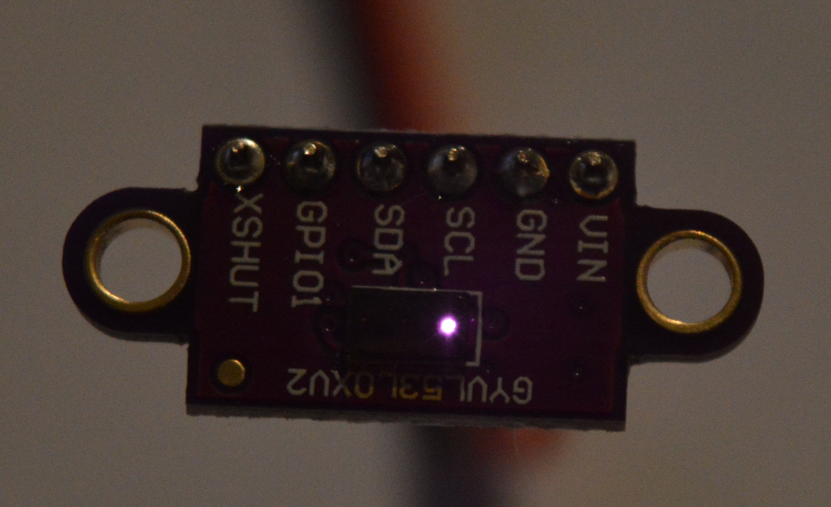 VL53L0X Sensor Infrared pulses