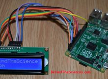 Raspberry Pi connections to LCD