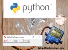 Python GUI Servo Arduino