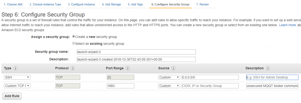 EC2 Security Policy